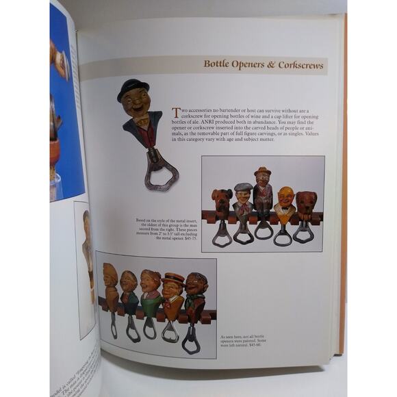 ANRI Woodcarving Book & Price Guide Bottle Stoppers Nutcrackers Charles Dickens - Picture 8 of 12